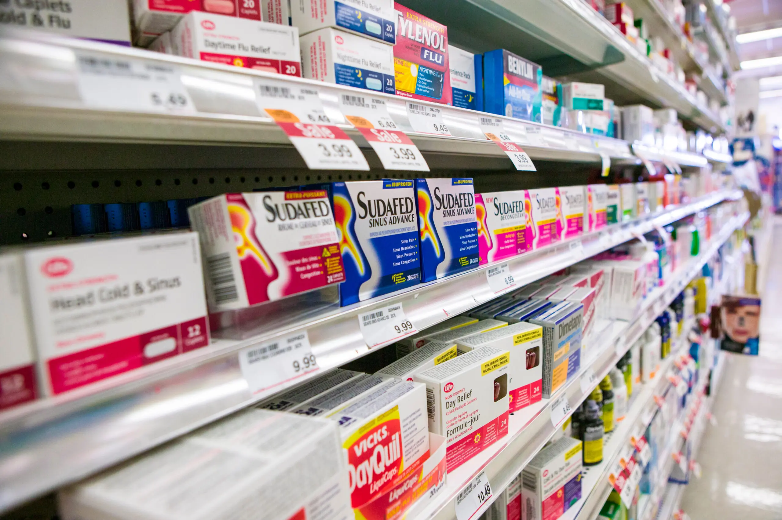 can I take sudafed and daquil