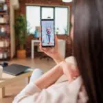 woman talking to doctor online