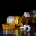 generic drugs with dark background
