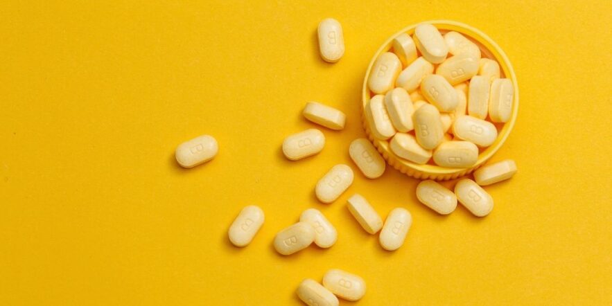 vitamin B tablets