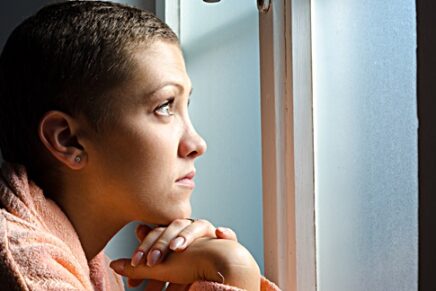 woman thinking about whether to give informed consent for chemo