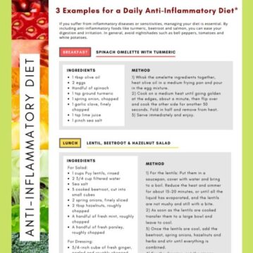 Anti-Inflammatory Diet Tips
