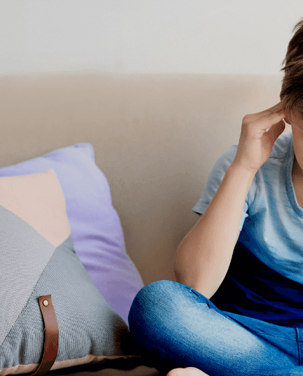 Kid with Stress and Migraine