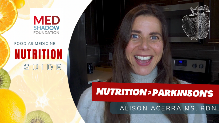 Preview of Nutrition Video about foods to eat for Parkinson's disease condition - medshadow.org