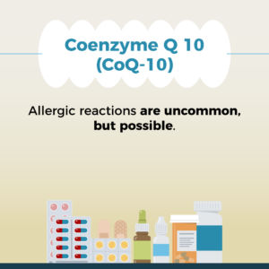 OTC Risks of Coenzyme Q 10 (CoQ-10)