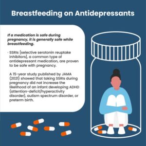 Breastfeeding and antidepressants
