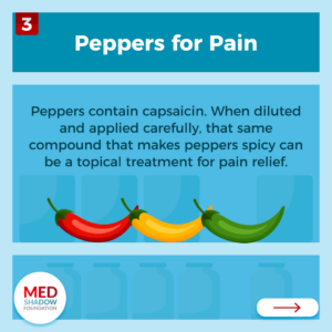 Peppers For Pain Relief
