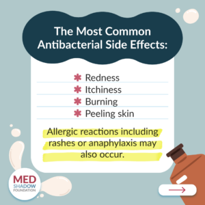 The Most Common Antibacterial Side Effects