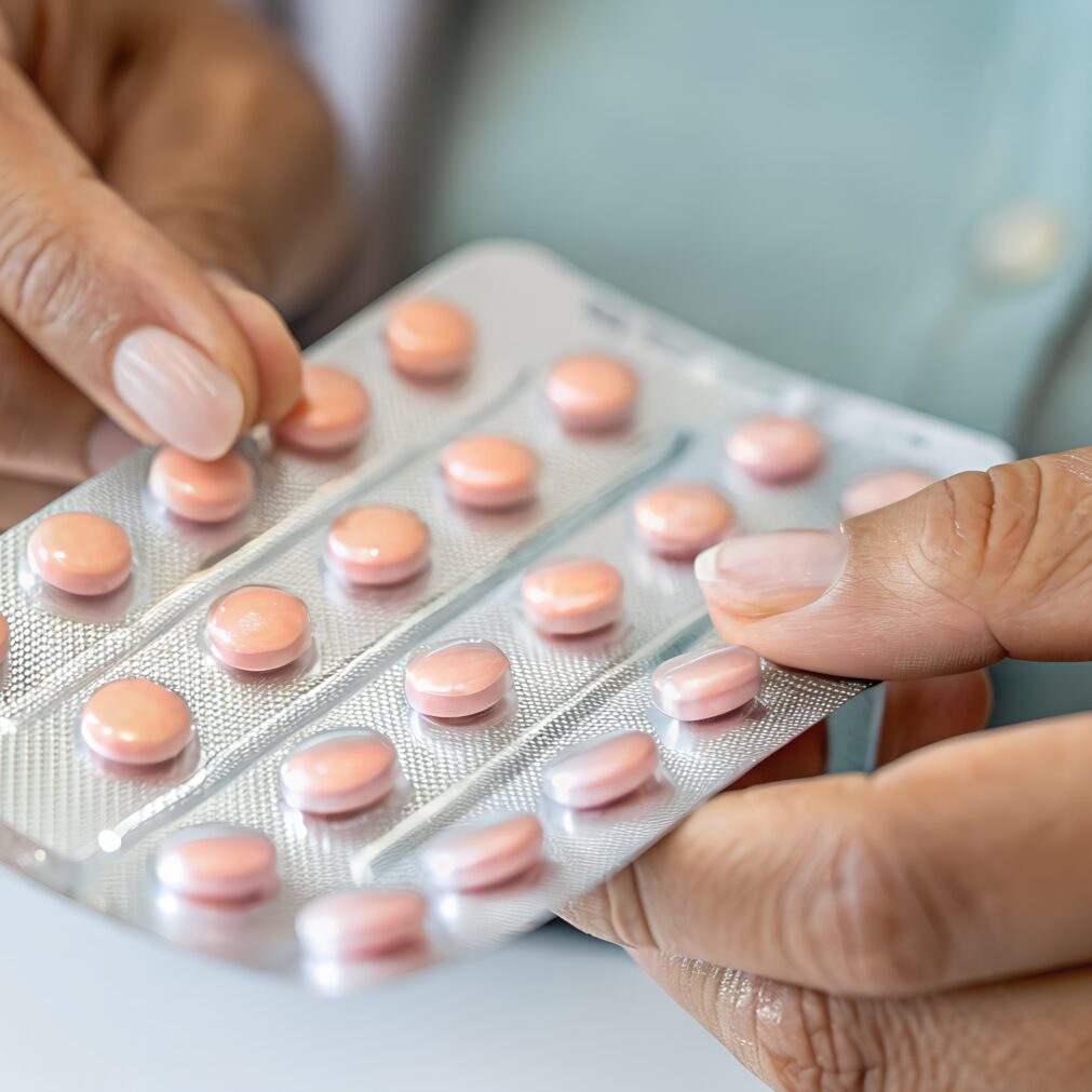 Can Mounjaro make birth control less effective? Woman taking birth control