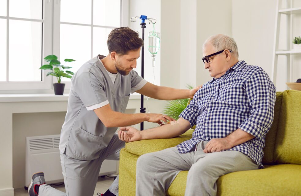 older man getting an infusion, FDA SIDE EFFECTS UPDATE: Baqsimi and Serious Hypersensitivity Reactions, Plus More