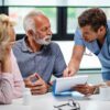 what is step therapy? older couple with doctor