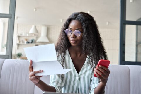 Drug Recalls in America, woman reading letter