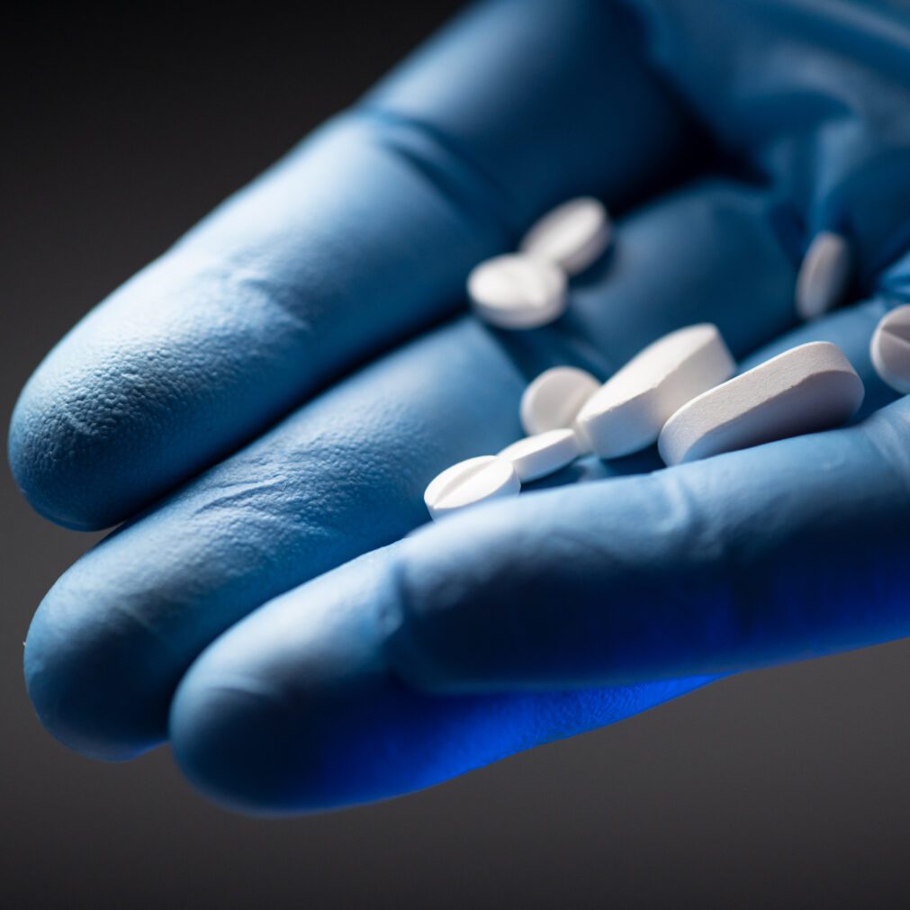 Two-Thirds of Americans Would Pay More for Safer Drugs. hand holding medication