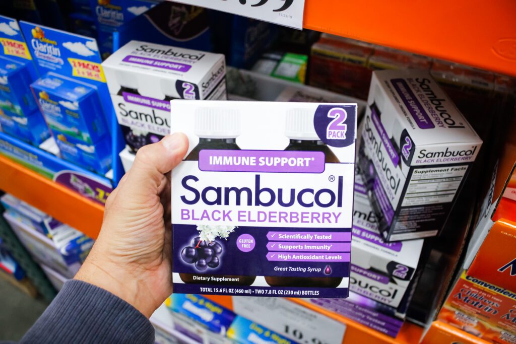 elderberry supplements