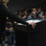 person about to give a speech beta blockers