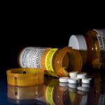 generic drugs with dark background