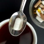 can i take coffee with iron?